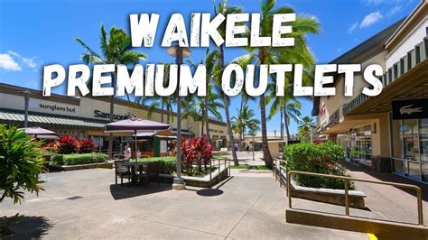 waikele outlet store list.